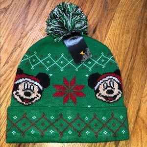 Disney Mickey Mouse Christmas beanie hat. BNWT